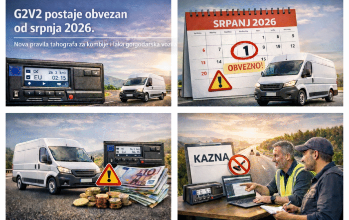 G2V2 digitalni tahograf obvezan srpanj 2026