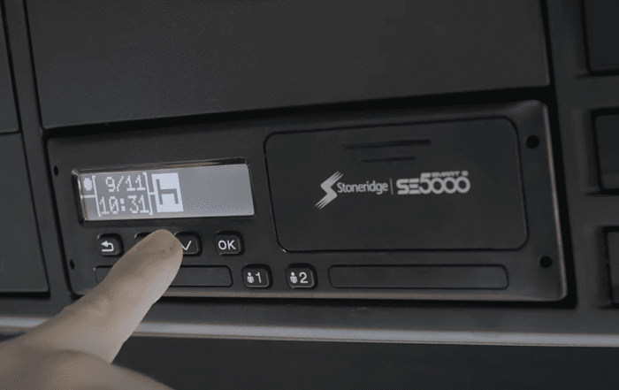 Driver card, smet tachograph