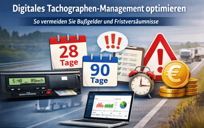 Digitales Tachographen-Management