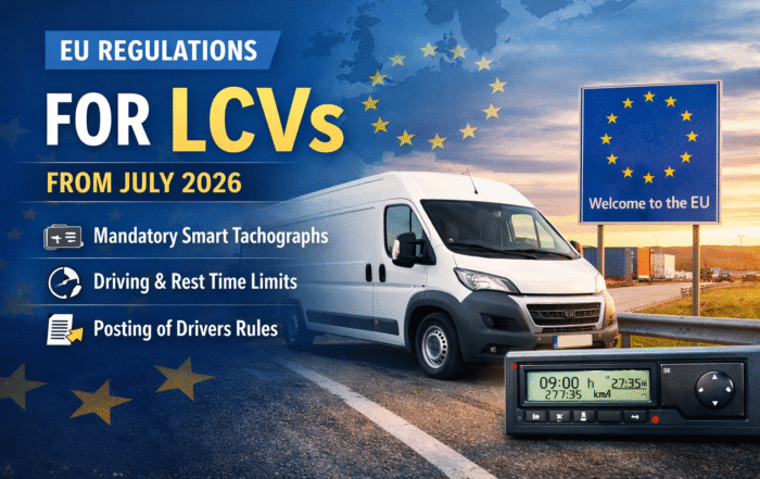 EU LCV rules smart tachographs from 1 July 2026