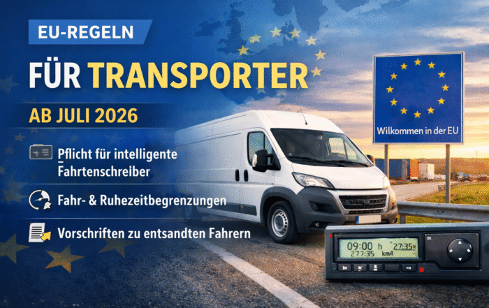 EU-Regeln für leichte Nutzfahrzeuge ab Juli 2026