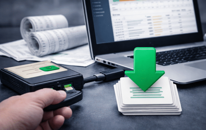 Tachograph Daten herunterladen