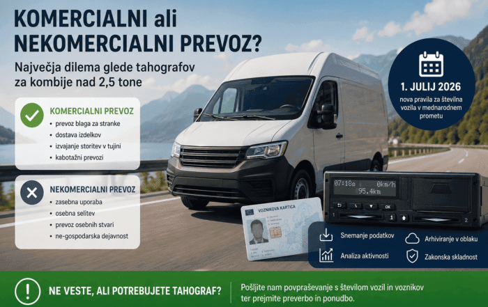 digitalni tahograf G2V2 kombi